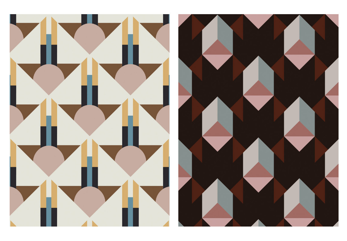 Modernist-patterns - graphic design patterns