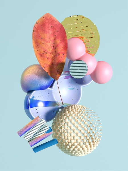 Botanical Texture Example