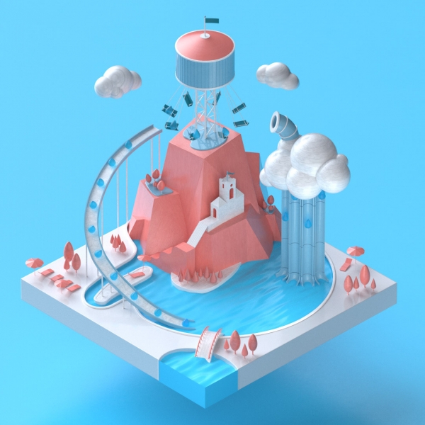 Smartwater Isometric Example