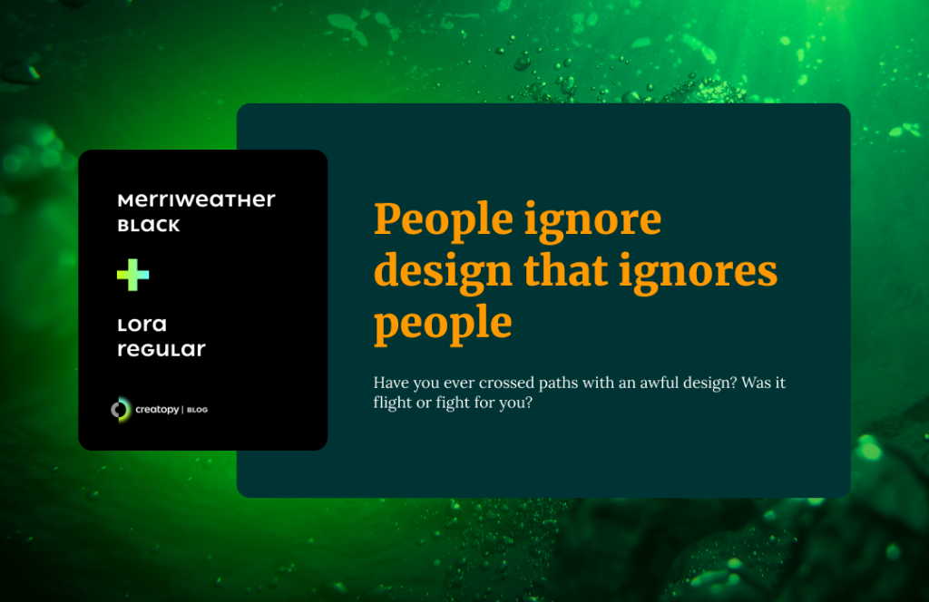 Merriweather Lora font pairing